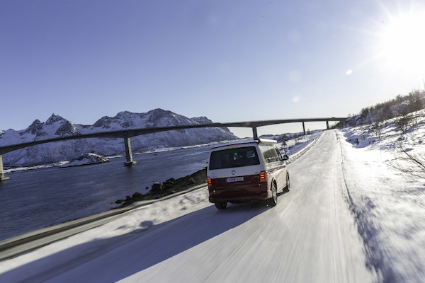 Volkswagen California - Lofoty, Norwegia